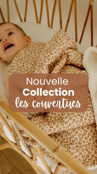 La nouvelle collection de couverture doublées en coton bouclette est de sortie ! Idéal…